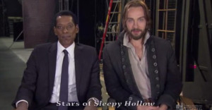 'Sleepy Hollow' stars Orlando Jones and Tom Mison promote North Carolina tourism in a new PSA.