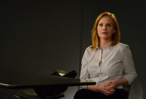 Marg Helgenberger goes 'Under the Dome' for Season 3, filmed in Wilmington, North Carolina.