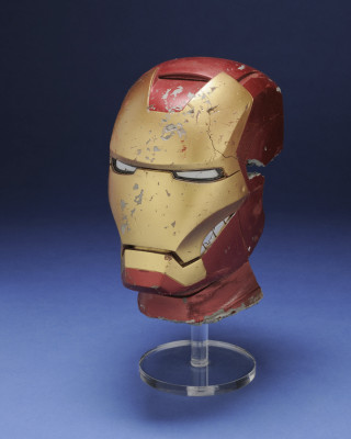 A prop from 'Iron Man 3', filmed in Wilmington, North Carolina in 2012.
